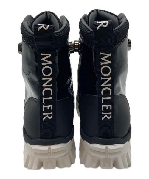 MONCLER（モンクレール）MONCLER (モンクレール) HELIS エナメルマウンテンブーツ ブラック サイズ:39の古着・服飾アイテム
