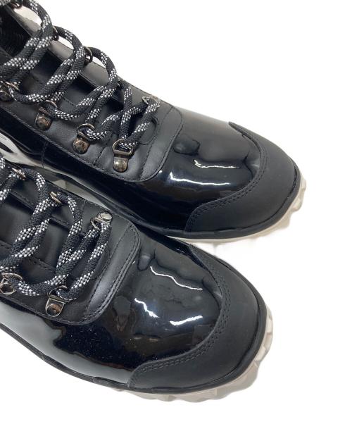 MONCLER（モンクレール）MONCLER (モンクレール) HELIS エナメルマウンテンブーツ ブラック サイズ:39の古着・服飾アイテム