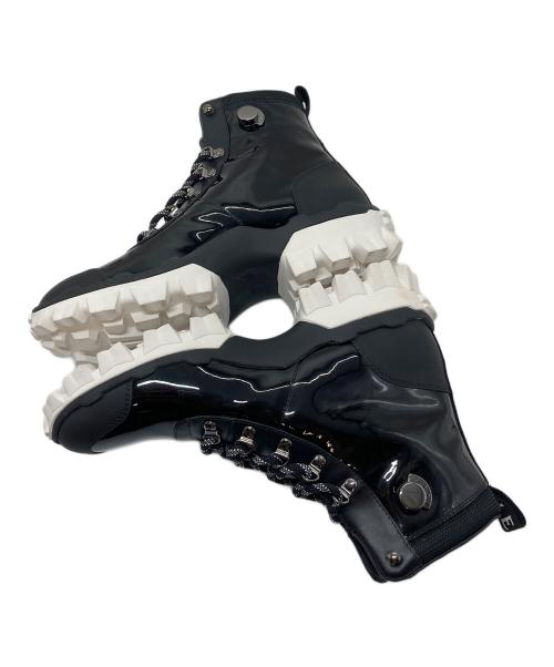 MONCLER（モンクレール）MONCLER (モンクレール) HELIS エナメルマウンテンブーツ ブラック サイズ:39の古着・服飾アイテム