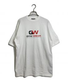 BALENCIAGA（バレンシアガ）の古着「TIVD GYM WEAR ジムウェア Tシャツ」｜ホワイト