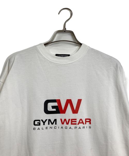 BALENCIAGA（バレンシアガ）BALENCIAGA (バレンシアガ) TIVD GYM WEAR ジムウェア Tシャツ ホワイト サイズ:XXSの古着・服飾アイテム