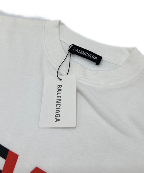 BALENCIAGA（バレンシアガ）BALENCIAGA (バレンシアガ) TIVD GYM WEAR ジムウェア Tシャツ ホワイト サイズ:XXSの古着・服飾アイテム