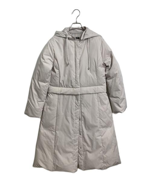 DUAL VIEW（デュアルヴュー）DUAL VIEW (デュアルヴュー) 4wayダウンコート　ベスト　ロングコート　ショート丈コート グレージュ サイズ:40の古着・服飾アイテム