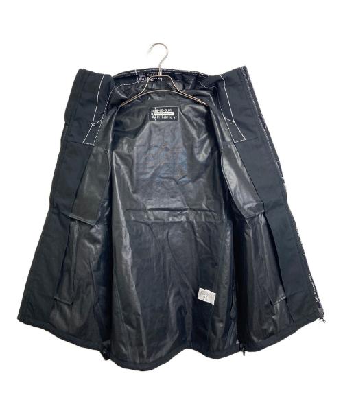 uniform experiment（ユニフォームエクスペリメント）uniform experiment (ユニフォームエクスペリメント) MAPーOUT 3LAYER MOUNTAIN PARKA マウンテンパーカー　アウター　ダブルジップ　25AW ブラック サイズ:2の古着・服飾アイテム