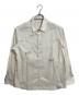 uniform experiment（ユニフォームエクスペリメント）の古着「MAPーOUT SHIRT  長袖シャツ　プリントシャツ　日本製」｜アイボリー