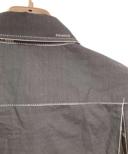 uniform experiment（ユニフォームエクスペリメント）uniform experiment (ユニフォームエクスペリメント) MAPーOUT SHIRT  長袖シャツ　プリントシャツ　日本製 ブラック サイズ:2 未使用品の古着・服飾アイテム