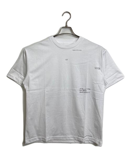 uniform experiment（ユニフォームエクスペリメント）uniform experiment (ユニフォームエクスペリメント) MAPーOUT TEE 半袖カットソー　Tシャツ　Tee  日本製 ホワイト サイズ:2 未使用品の古着・服飾アイテム