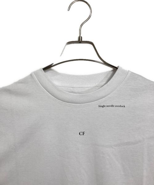 uniform experiment（ユニフォームエクスペリメント）uniform experiment (ユニフォームエクスペリメント) MAPーOUT TEE 半袖カットソー　Tシャツ　Tee  日本製 ホワイト サイズ:2 未使用品の古着・服飾アイテム