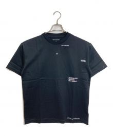 uniform experiment（ユニフォームエクスペリメント）の古着「MAPーOUT TEE 半袖カットソー　Tシャツ　Tee  日本製」｜ブラック