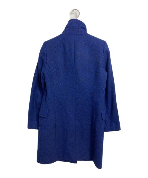 PAUL SMITH（ポールスミス）Paul Smith (ポールスミス) MOON社生地 ダブルブレストコート　アウター　日本製 ブラック×ブルー サイズ:38（実寸参照）の古着・服飾アイテム