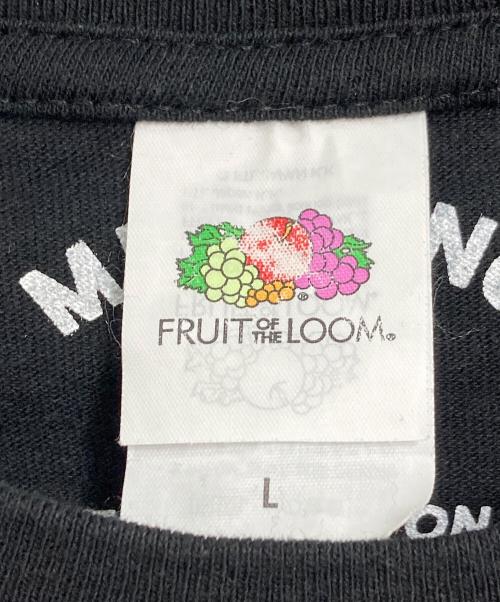FRUIT OF THE LOOM（フルーツオブザルーム）FRUIT OF THE LOOM (フルーツオブザルーム) 16周年記念Tシャツ　半袖カットソー　Tシャツ　Tee  MINNANO POWER ブラック サイズ:Lの古着・服飾アイテム