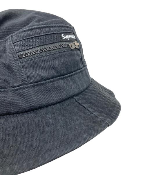 SUPREME（シュプリーム）Supreme (シュプリーム) バケットハット　バケハ ブラック サイズ:MーLの古着・服飾アイテム