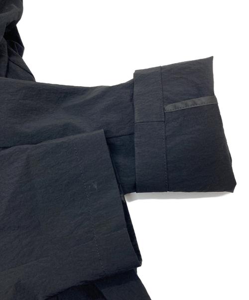 KAZUYUKI KUMAGAI ATTACHMENT（カズユキクマガイ アタッチメント）KAZUYUKI KUMAGAI ATTACHMENT (カズユキクマガイ アタッチメント) 強撚ドライポプリン 2Bジャケット ブラック サイズ:2の古着・服飾アイテム