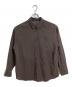 JOURNAL STANDARD（ジャーナルスタンダード）の古着「キュプラヴィンテージローンシャツ　長袖シャツ　シアーシャツ　日本製」｜ブラウン