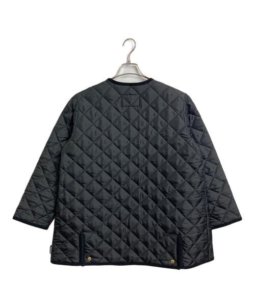 Traditional Weatherwear（トラディショナルウェザーウェア）Traditional Weatherwear (トラディショナルウェザーウェア) ARKLEY A-LINE MIDDLE アークリー Aライン ミドル　中綿ジャケット　アウター ブラック サイズ:34（実寸参照）の古着・服飾アイテム