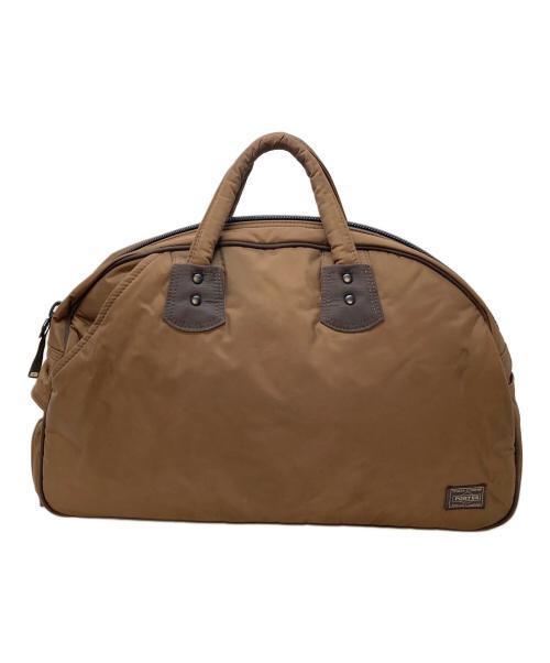 HEAD PORTER（ヘッドポーター）HEAD PORTER (ヘッドポーター) ボストンバッグ　 ブラウン サイズ:実寸参照の古着・服飾アイテム