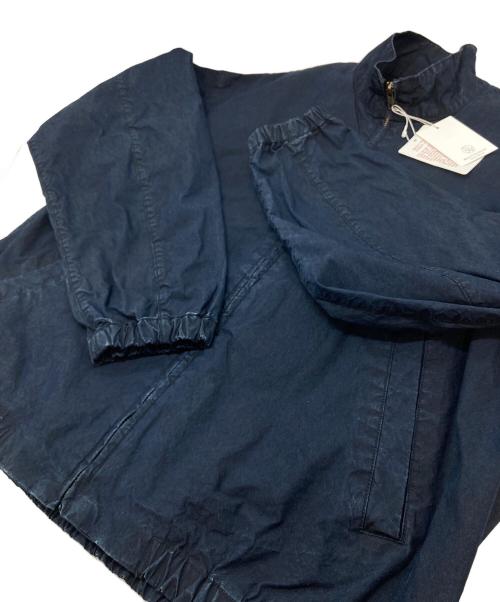 BEAUTY&YOUTH（ビューティーアンドユース）BEAUTY&YOUTH (ビューティーアンドユース) LUMPY コットンナイロン スタンドカラー ブルゾン インディゴ サイズ:M 未使用品の古着・服飾アイテム