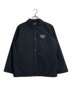 A.P.C.アーペーセー）の古着「BLOUSON RAYMOND コーチジャケット」｜ブラック