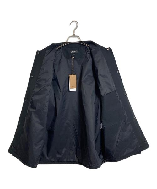 A.P.C.（アーペーセー）A.P.C. (アーペーセー) BLOUSON RAYMOND コーチジャケット ブラック サイズ:Sの古着・服飾アイテム