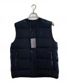 BRIEFINGブリーフィング）の古着「リバーシブルダウンベスト ベスト メンズ ゴルフ GOLF ゴルフウェア」｜ブラック