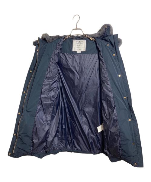 WOOLRICH（ウールリッチ）WOOLRICH (ウールリッチ) IENA (イエナ) COCOON ESKIMO コクーンエスキモーダウンコート ネイビー サイズ:Sの古着・服飾アイテム