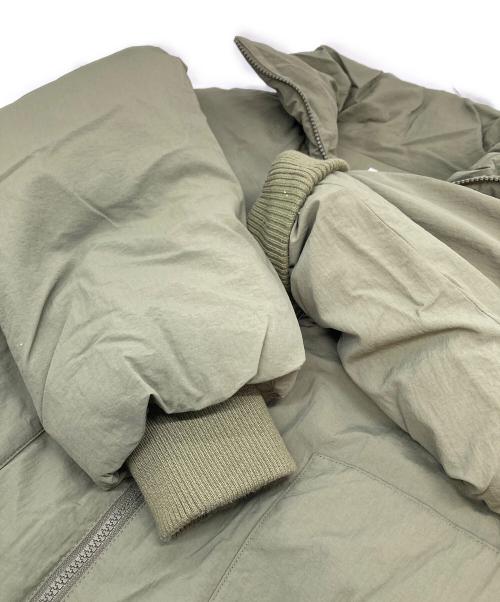 SHIPS any（シップスエニィ）SHIPS any (シップスエニィ) サーモライト(R) スタンド ブルゾン　中綿ジャケット グリーン サイズ:FREEの古着・服飾アイテム