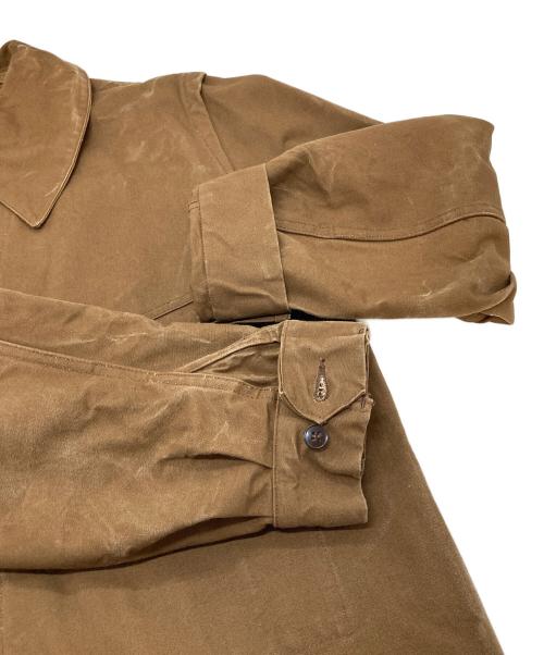 French Army（フランス軍）French Army (フレンチアーミー) 【古着】50’S SNCF フランス国鉄 ダックワークジャケット　５０年代 ブラウン サイズ:実寸参照の古着・服飾アイテム