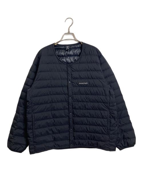 mont-bell（モンベル）mont-bell (モンベル) スペリオダウン ラウンドネックジャケット ブラック サイズ:L-Rの古着・服飾アイテム