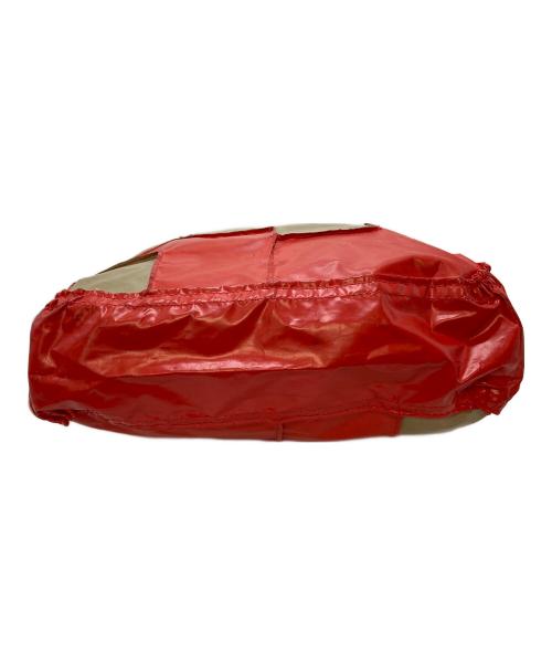 COMME des GARCONS COMME des GARCONS（コムデギャルソン コムデギャルソン）COMME des GARCONS COMME des GARCONS (コムデギャルソン コムデギャルソン) パッチワークビニールトートバッグ　ポリビニールバッグ オレンジ サイズ:実寸参照の古着・服飾アイテム