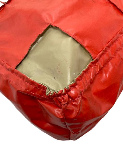 COMME des GARCONS COMME des GARCONS（コムデギャルソン コムデギャルソン）COMME des GARCONS COMME des GARCONS (コムデギャルソン コムデギャルソン) パッチワークビニールトートバッグ　ポリビニールバッグ オレンジ サイズ:実寸参照の古着・服飾アイテム