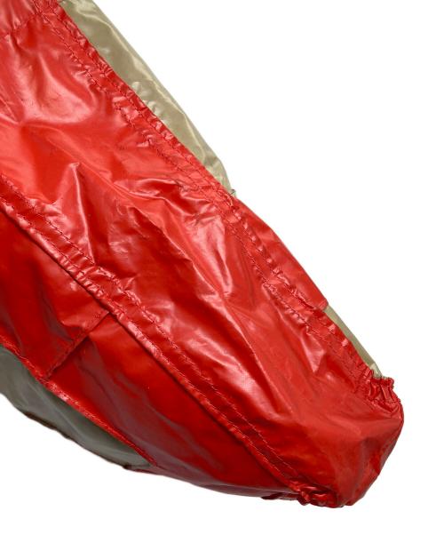 COMME des GARCONS COMME des GARCONS（コムデギャルソン コムデギャルソン）COMME des GARCONS COMME des GARCONS (コムデギャルソン コムデギャルソン) パッチワークビニールトートバッグ　ポリビニールバッグ オレンジ サイズ:実寸参照の古着・服飾アイテム