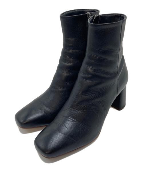 DIANA（ダイアナ）DIANA (ダイアナ) ショートブーツ　レザーブーツ ブラック サイズ:24の古着・服飾アイテム