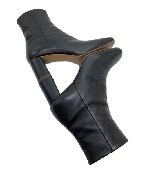 DIANA（ダイアナ）DIANA (ダイアナ) ショートブーツ　レザーブーツ ブラック サイズ:24の古着・服飾アイテム