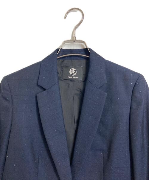 PAUL SMITH（ポールスミス）PAUL SMITH (ポールスミス) 総柄セットアップスーツ ネイビー サイズ:38の古着・服飾アイテム