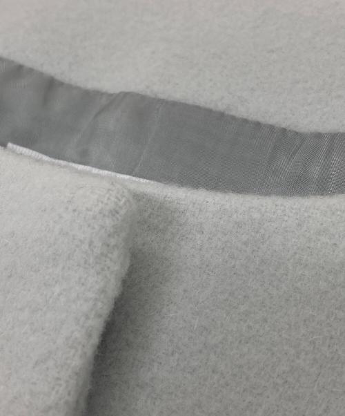 UNTITLED（アンタイトル）UNTITLED (アンタイトル) ウールアンゴラブレンドショートジャコット スカイブルー サイズ:1の古着・服飾アイテム