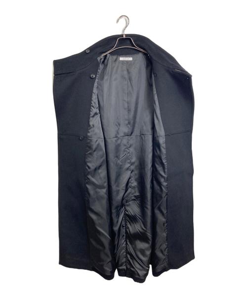 SIMPLICITE（シンプリシテ）simplicite (シンプリシテ) WビーバーコクーンW前スタンドコート ブラック サイズ:Sの古着・服飾アイテム