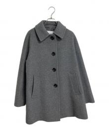 SANYO（サンヨー）の古着「エアージーロンラムショートコート」｜グレー