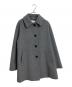 SANYO（サンヨー）の古着「エアージーロンラムショートコート」｜グレー