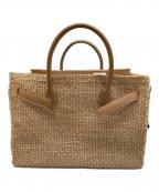 SEAシー）の古着「カゴバッグ L」｜ベージュ