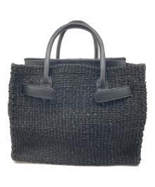 SEA（シー）の古着「カゴバッグM」｜ブラック