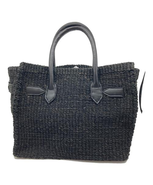 SEA（シー）SEA (シー) カゴバッグM ブラックの古着・服飾アイテム