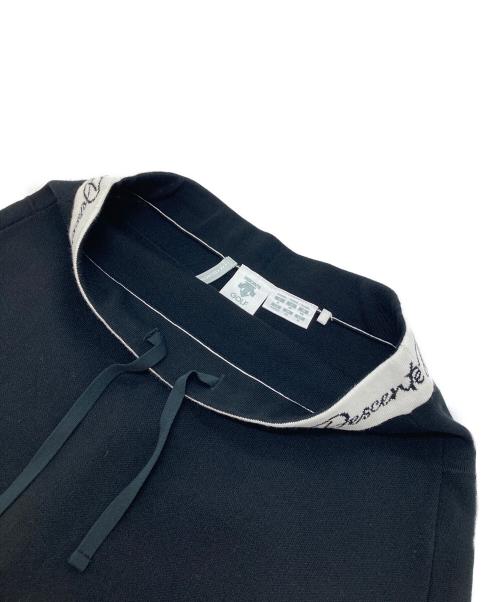 DESCENTE GOLF（デサントゴルフ）DESCENTE GOLF (デサントゴルフ) バックプリーツ ニットスカート　LUXE COLLECTION ブラック サイズ:Mの古着・服飾アイテム