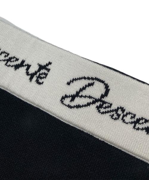 DESCENTE GOLF（デサントゴルフ）DESCENTE GOLF (デサントゴルフ) バックプリーツ ニットスカート　LUXE COLLECTION ブラック サイズ:Mの古着・服飾アイテム