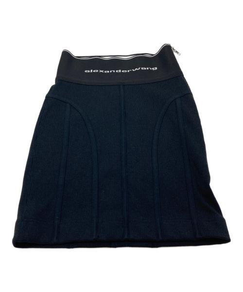 ALEXANDER WANG（アレキサンダー・ワン）ALEXANDER WANG (アレキサンダー・ワン) ロゴセットアップ　ブラトップ　ノンワイヤー ブラック サイズ:XSの古着・服飾アイテム