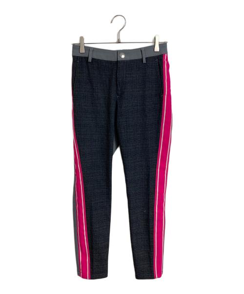 decembermay（ディセンバーメイ）DECEMBERMAY (ディセンバーメイ) Check bi-color pants  グレー サイズ:Mの古着・服飾アイテム