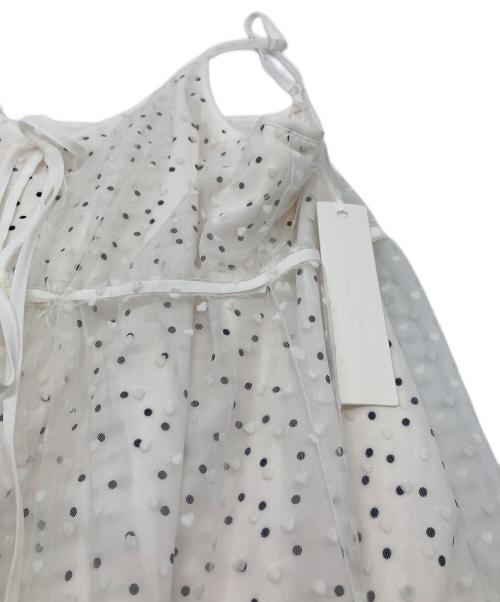 lavanda（ラバンダ）LAVANDA (ラバンダ) キャミソールワンピース ホワイト サイズ:FREE 未使用品の古着・服飾アイテム
