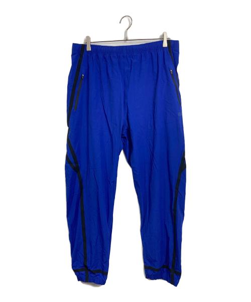 LACOSTE（ラコステ）LACOSTE (ラコステ) テックプリントトラックパンツ　ナイロン混パンツ ブルー サイズ:Lの古着・服飾アイテム