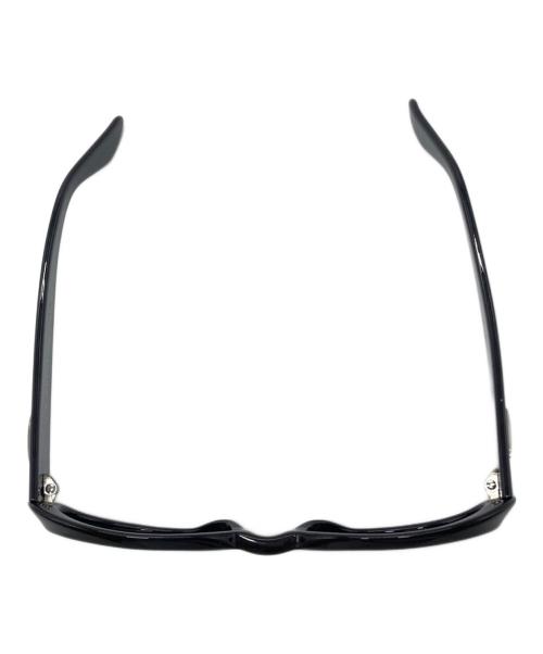 GUCCI（グッチ）GUCCI (グッチ) オーバルサングラス ブラック×ブルー サイズ:51□20の古着・服飾アイテム