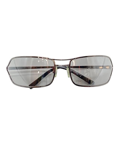 PRADA（プラダ）PRADA (プラダ) サングラス シルバー×グレー サイズ:実寸参照の古着・服飾アイテム