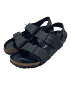 BIRKENSTOCKビルケンシュトック）の古着「ミラノサンダル」｜ブラック